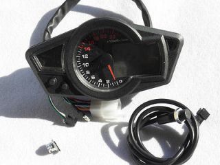 11x1000 RPM LCD digital Odometer Speedometer Tachometer Motorcycle w