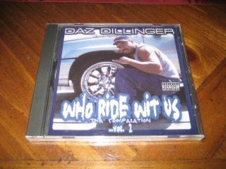 Daz Dillinger   Who ride Wit us Vol. 2 Rap CD South Central Cartel