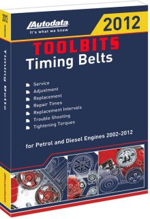 Autodata 2012 Timing Belt Book. Cam belt Book.AD12 1800