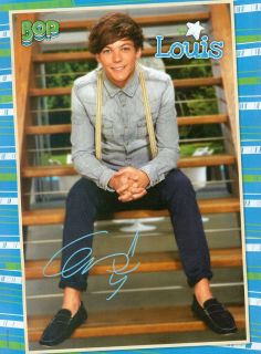 TOMLINSON   ONE DIRECTION   1D   DEMI LOVATO   11 x 8 PINUP   POSTER