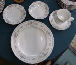 Pc Wade DIANE Fine Porcelain China of Japan PLACE SETTING in EXC