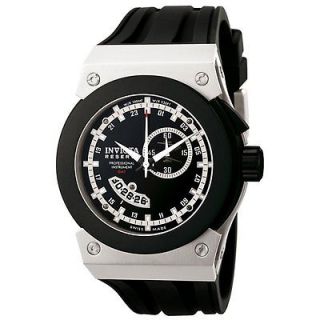 Reserve Russian Diver Akula Satin Finish Stainless Steel Black Dial