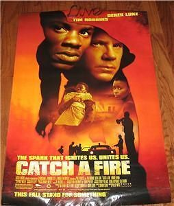 Catch A Fire original movie poster D/S 1 Sheet