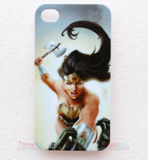Wonder Woman Fans Custom Design   Back Case cover for iPhone 4 4S   DC