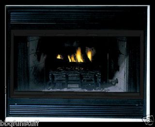 HearthCraft Preway Z Glass Fire Door Black PB36D B136 SEM B136DEM 36