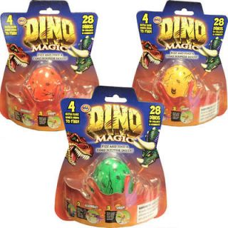 DINOSAUR MAGIC FIZZ AND SURPRISE DINO QUEST EGG GREAT TOY IN EACH EGG