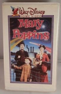 Disney Home Video Vintage White Clamshell~Mary Poppins
