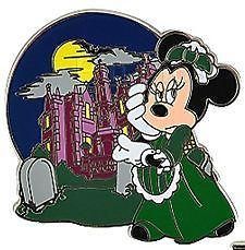 Disney Parks Adventure Minnie Mouse at WDW Haunted Mansion Pin