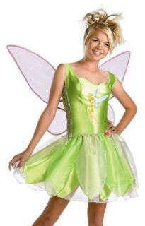 Tinker Bell Tween Teen Girls Disney Fancy Dress Halloween Costume