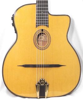 Gitane DG 455 Acoustic Electric Selmer Style Jazz Guitar   Petite
