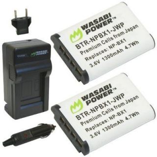 Wasabi Power Battery and Charger Kit for Sony NP BX1,DSC RX1,DSC RX100