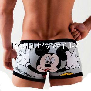 New Mickey Mouse / Mens Cotton Boxers Briefs Shorts Trunks Underwear