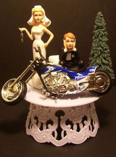 MOTORCYCLE PFIZER BIKE GOT THE KEY WEDDING CAKE TOPPER CHOPPER VIAGRA