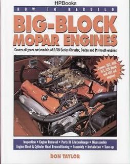 Big Block Engines   383 400 413 426 440   Chrysler Dodge Plymouth