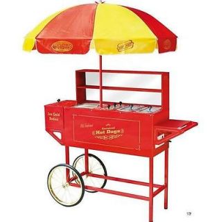 Hot Dog Cart Carnival Old Fashioned With Umbrella Nostalgia Electrics