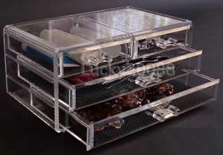 Drawers Jewelry Cosmetic Organizer Case Chest Storage Cube#05 Gift