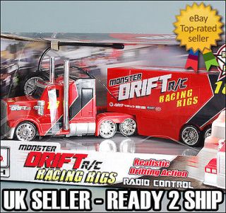 Drift Truck And Trailer Rig Radio Remote Control Maisto Batteries