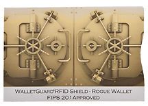 Rogue Set of Two WalletGuard RFID Credit Card Wallet Protector Sleeves