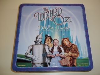 Wizard Of Oz Trivia Board Game Tin