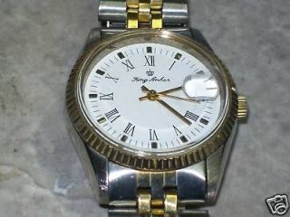 Men King Anker NEW manual date coin bezel run Huge Sale wristwatches