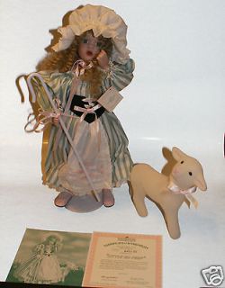 Doll Little Bo Peep First Wendy Lawton COA Green Eyes Ashton Drake