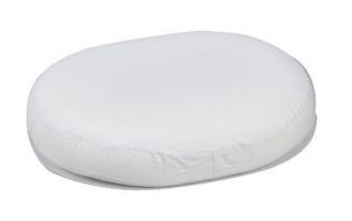 DMI Contoured Donut Pillow 14in,16in,18in Solid White