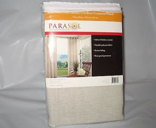 Parasol Indoor Or Outdoor Patio Porch Grommet Curtain Panel New