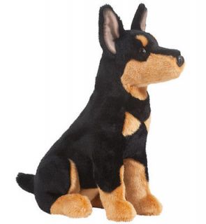 New DOUGLAS TOY Stuffed Plush DOBERMAN PINSCHER DOG Soft Animal 16