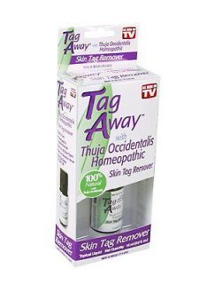 Tag Away AS SEEN ON TV SKIN TAG REMOVER sealed bottle HOMEOPATHIC ALL