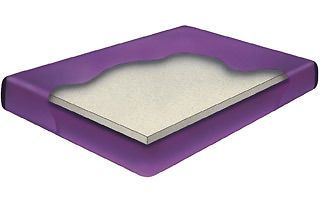 WAVELESS WATERBED MATTRESS AND STAND UP LINER / FILL AND DRAIN KIT
