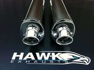 Ducati 750 SS Pair, Stainless Steel Oval Exhaust Cans