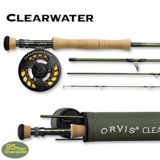 New Orvis Clearwater 910 4 Fly Fishing Rod 9 foot 10 weight 4 pc