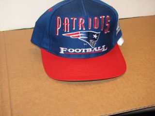New England Patriots Sanpback Hat Vintage Logo Athletics