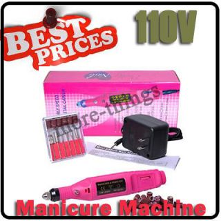 Sanding Bands Drill Machine and Mini 110V Electric Nail Art Drill File