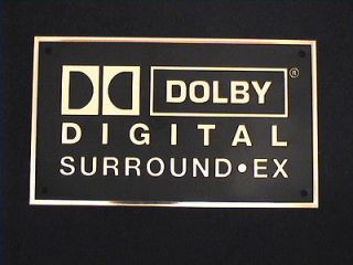Newly listed Dolby Digital Surround EX Home Cinema Wall Plaque