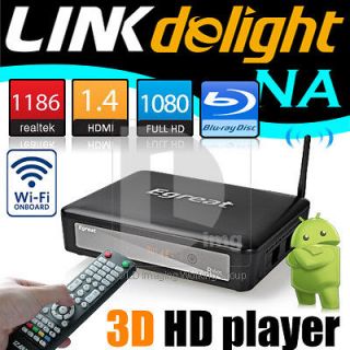 Egreat R160S 3D Media Player Support 1080p Wifi HD Android 2.2 Network
