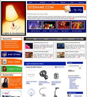 Home decorative Lighting Accessories Shop Business for Sale