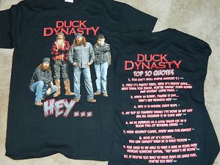 DUCK DYNASTY T SHIRT COMMANDER SI ROBERTSON FAMILY HEY QUOTES TV