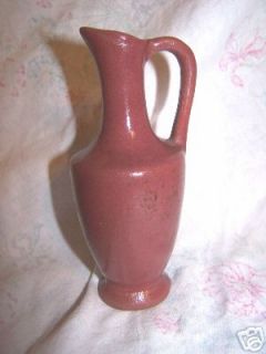old redware jug stoneware pitcher urn pottery flask