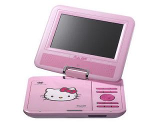 HELLO KITTY 7 Inch LCD Portable DVD Player, 180 Degree (HED001U) INGO