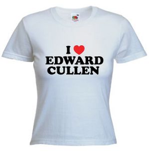 Love Edward Cullen T Shirt   You Can Choose Any Name