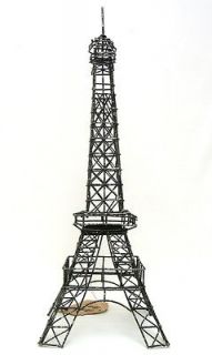 France Eiffel Tower Replica Statue Tea Light Holder Jewelry Hanger #20