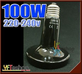 Newly listed 220V 100W Reptile Ceramic Heat Emitter Brooder Infrared