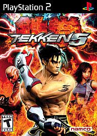 Tekken 5 (Sony PlayStation 2, 2005) COMPLETE