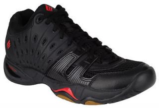 Ektelon Shoes Size 11.0 11 T22 Mid 1.5 Black Red Racquetball Squash