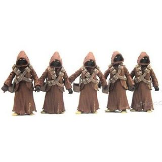 Lot 5 Star Wars Legacy Collection JAWA DROID 2007 SERIES FIGURES SU99