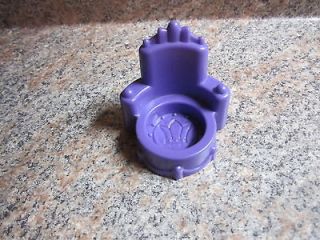 Fisher Price Little People Purple throne chair castle princess king