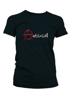 Antisocial Anarchist Cookbook Introvert Juniors T Shirt