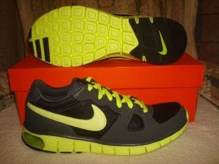Nike Free Air Thera Gray Black Volt Running Sneakers 9 (New)