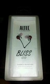 Brand New Altec Lansing MZX436P Bliss Gold Series Headphones Pale